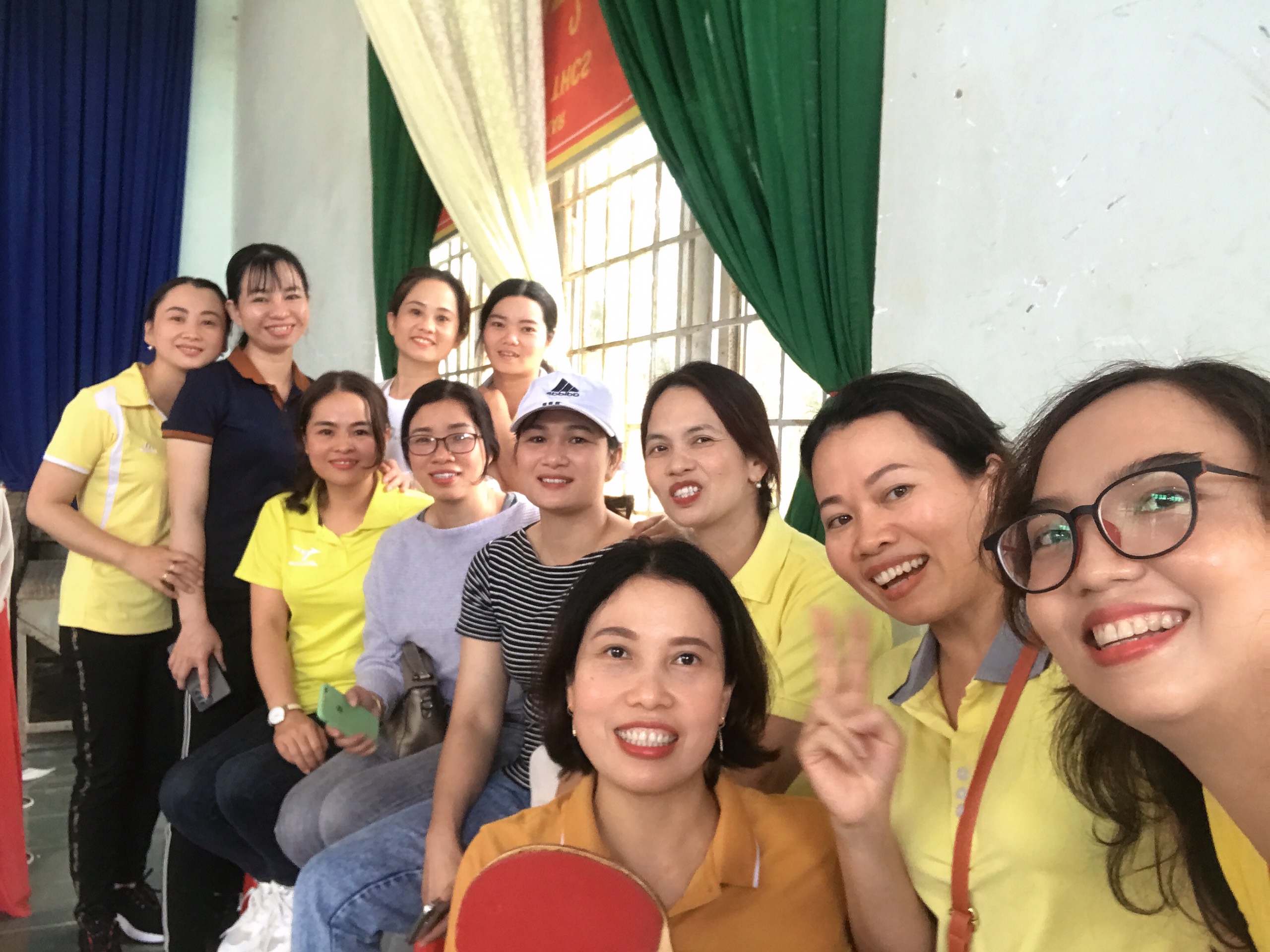 Hình ảnh thi đấu thể dục thể thao của CBGVNV nhà trường