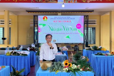 HÌNH ẢNH THI CẮM HOA CHÀO MỪNG NGÀY NHÀ GIÁO VIỆT NAM 20 – 11