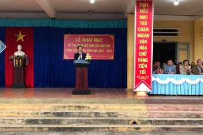 Hoạt động thi học sinh giỏi cấp huyện và cấp tỉnh năm học 2020-2021