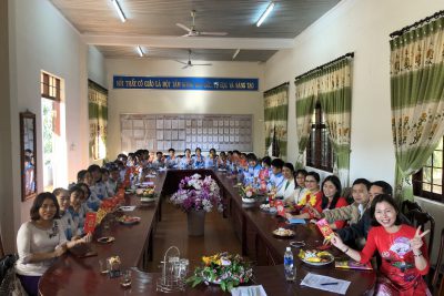 Gặp mặt đội tuyển học sinh giỏi huyện đầu năm Tân Sửu