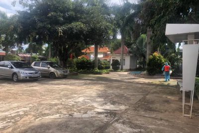 Công tác tổng vệ sinh trường, lớp chuẩn bị cho năm học mới 2021-2022.