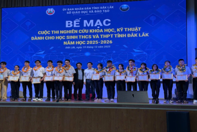 TRƯỜNG THCS CHU VĂN AN THAM GIA CUỘC THI NGHIÊN CỨU KHKT DÀNH CHO HỌC SINH THCS VÀ THPT NĂM HỌC 2025–2026