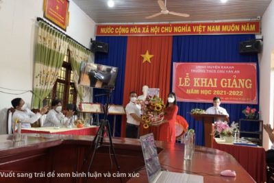 LỄ KHAI GIẢNG TRƯỜNG THCS CHU VĂN AN HUYỆN EA KAR