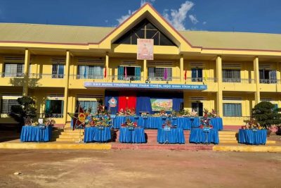 Vui trung thu của các em học sinh Trường THCS Chu Văn An