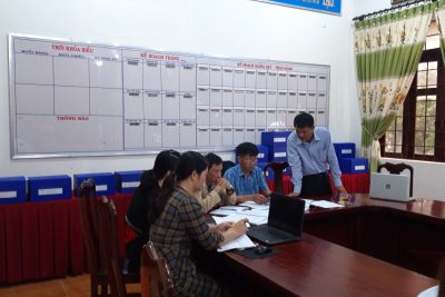 HÌNH ẢNH ĐÓN ĐOÀN KIỂM TRA KIỂM ĐỊNH ĐÁNH GIÁ NGOÀI TRƯỜNG THCS CHU VĂN AN