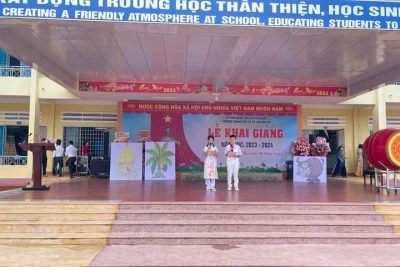 HÌNH ẢNH BUỔI LỄ KHAI GIẢNG NĂM HỌC 2023 – 2024