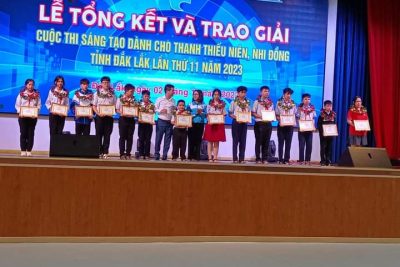 HÌNH ẢNH CUỘC THI SÁNG TẠO THANH THIẾU NIÊN, NHI ĐỒNG TỈNH ĐẮK LẮK