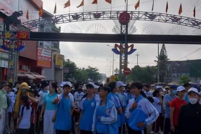HÌNH ẢNH THAM GIA HOẠT ĐỘNG HƯỞNG ỨNG NGÀY CHẠY OLIMPIC VÌ SỨC KHỎE TOÀN DÂN VÀ THAM GIA HOẠT ĐỘNG TRẢI NGHIỆM CHƯƠNG TRÌNH PCCC