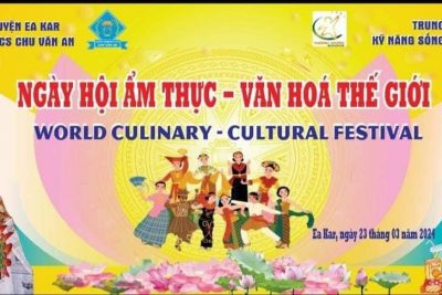 HÌNH ẢNH TỔ CHỨC NGÀY HỘI ẨM THỰC – VĂN HÓA THẾ GIỚI