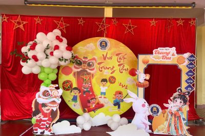 HÌNH ẢNH VUI TRUNG THU CỦA HỌC SINH TRƯỜNG THCS CHU VĂN AN