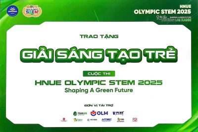 KẾT QUẢ THAM DỰ CUỘC THI HNUE OLYMPIC STEM 2025